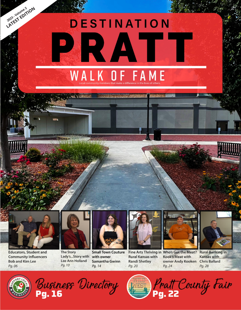 The cover of the destination pratt walk of fame business directory