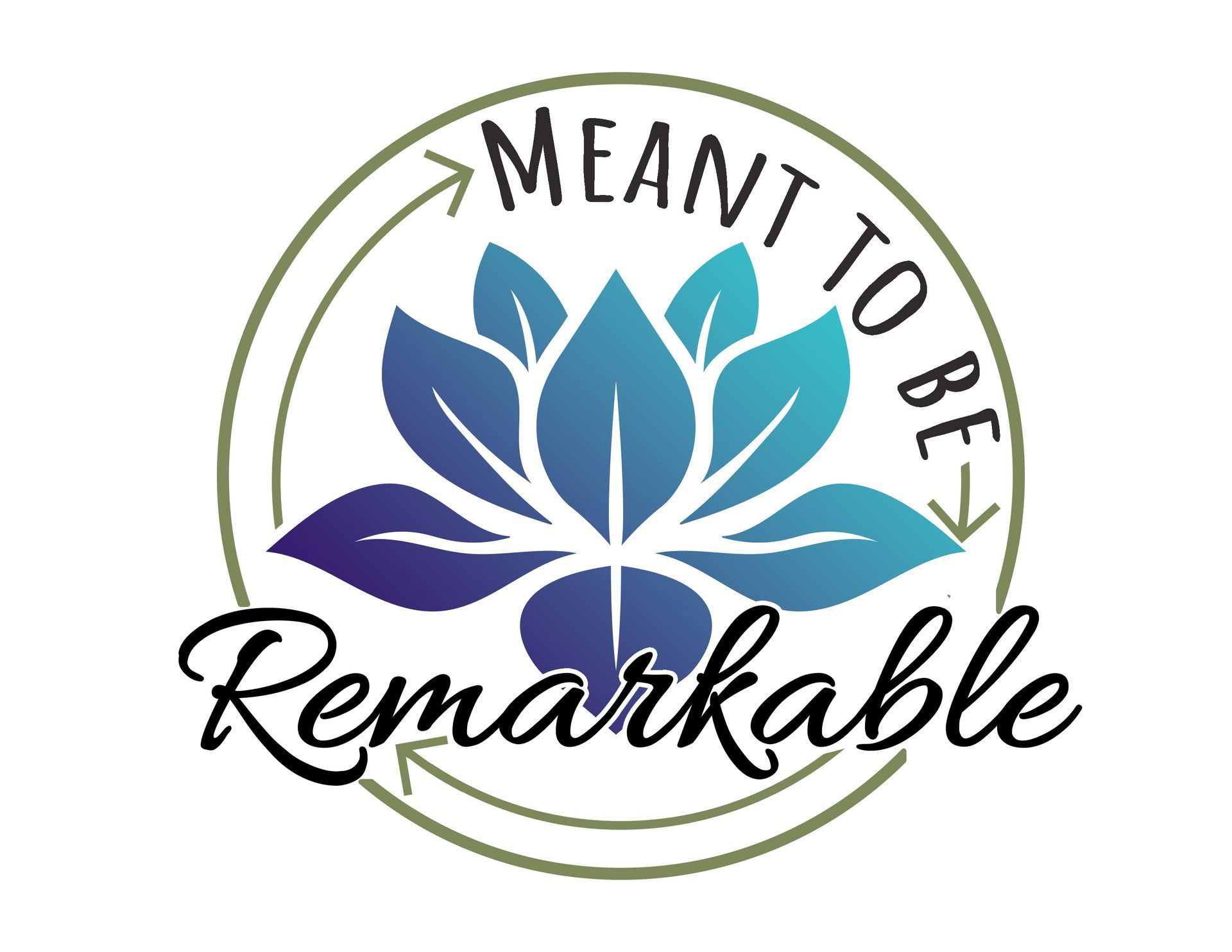 A logo for a company called meant to be remarkable.