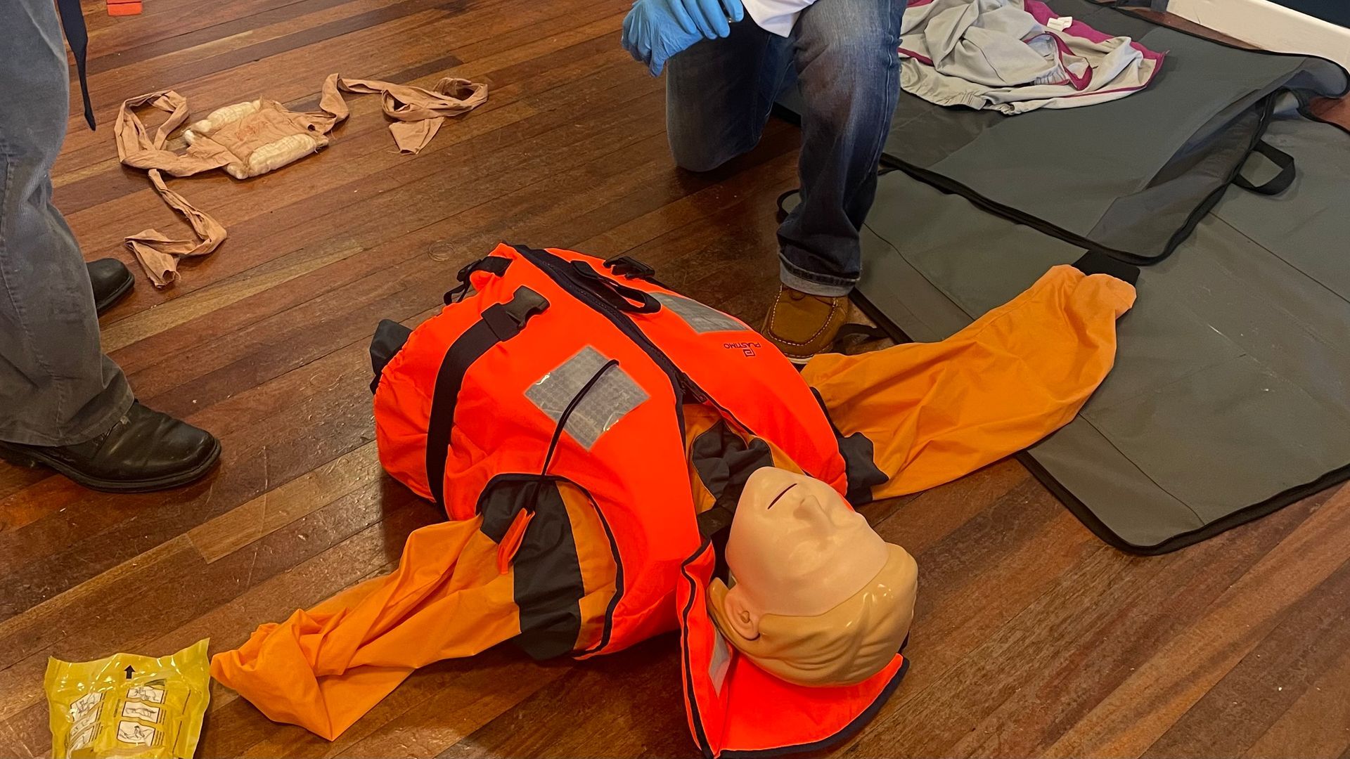 First aid at sea