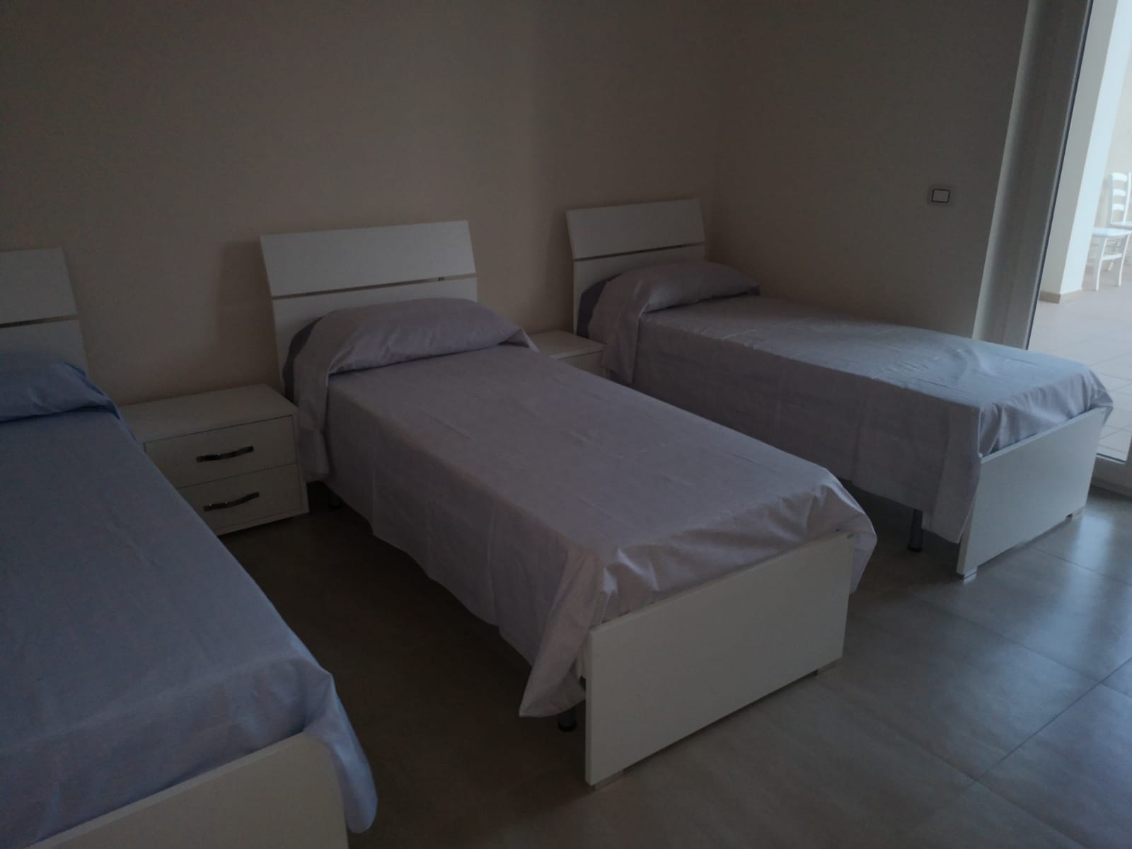 camera tripla della casa di riposo