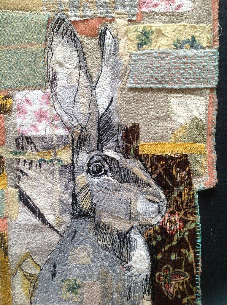 HOPE & ELVIS: 4-5/5/19: Machine Embroidered Hare Workshop Weekend: