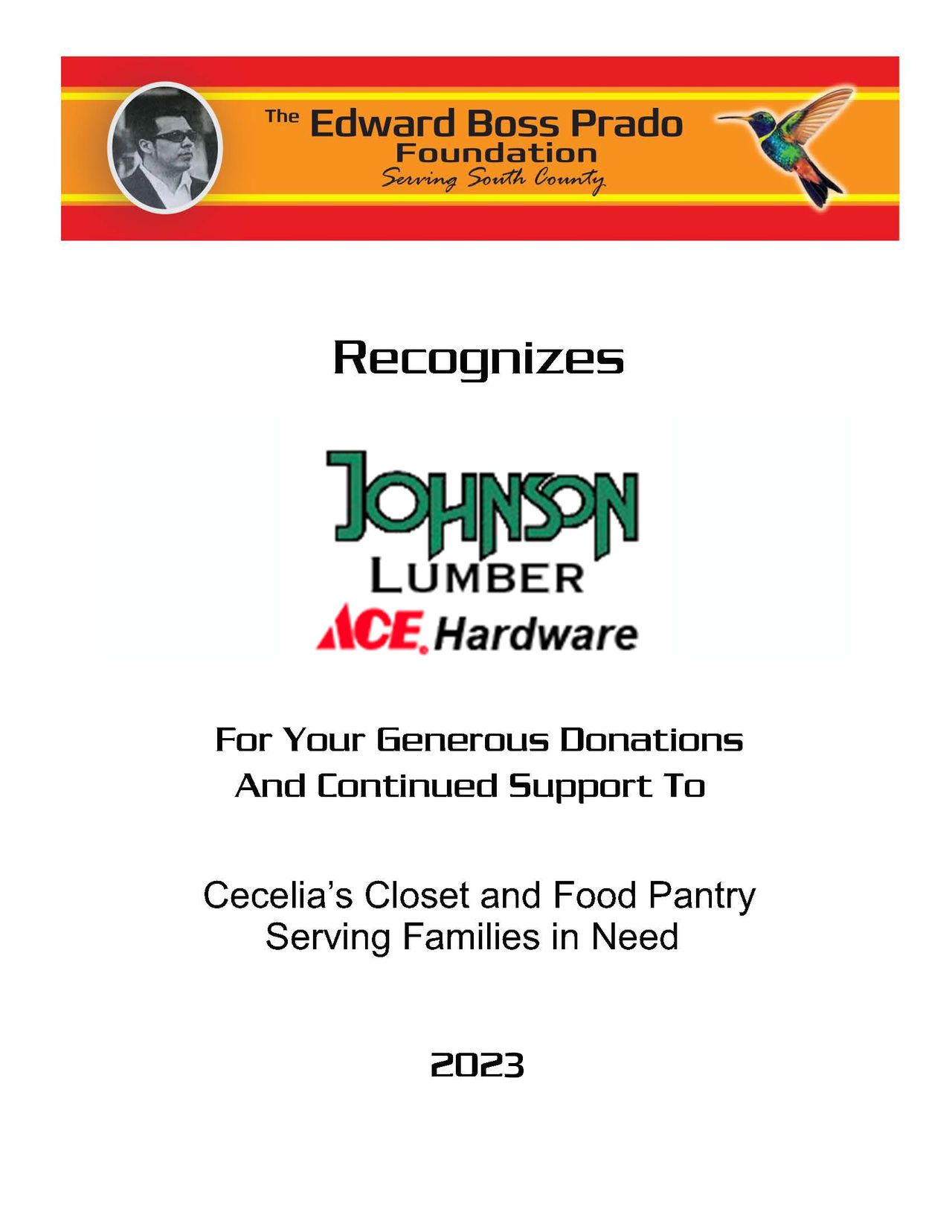 Johnson’s Lumber Ace Hardware