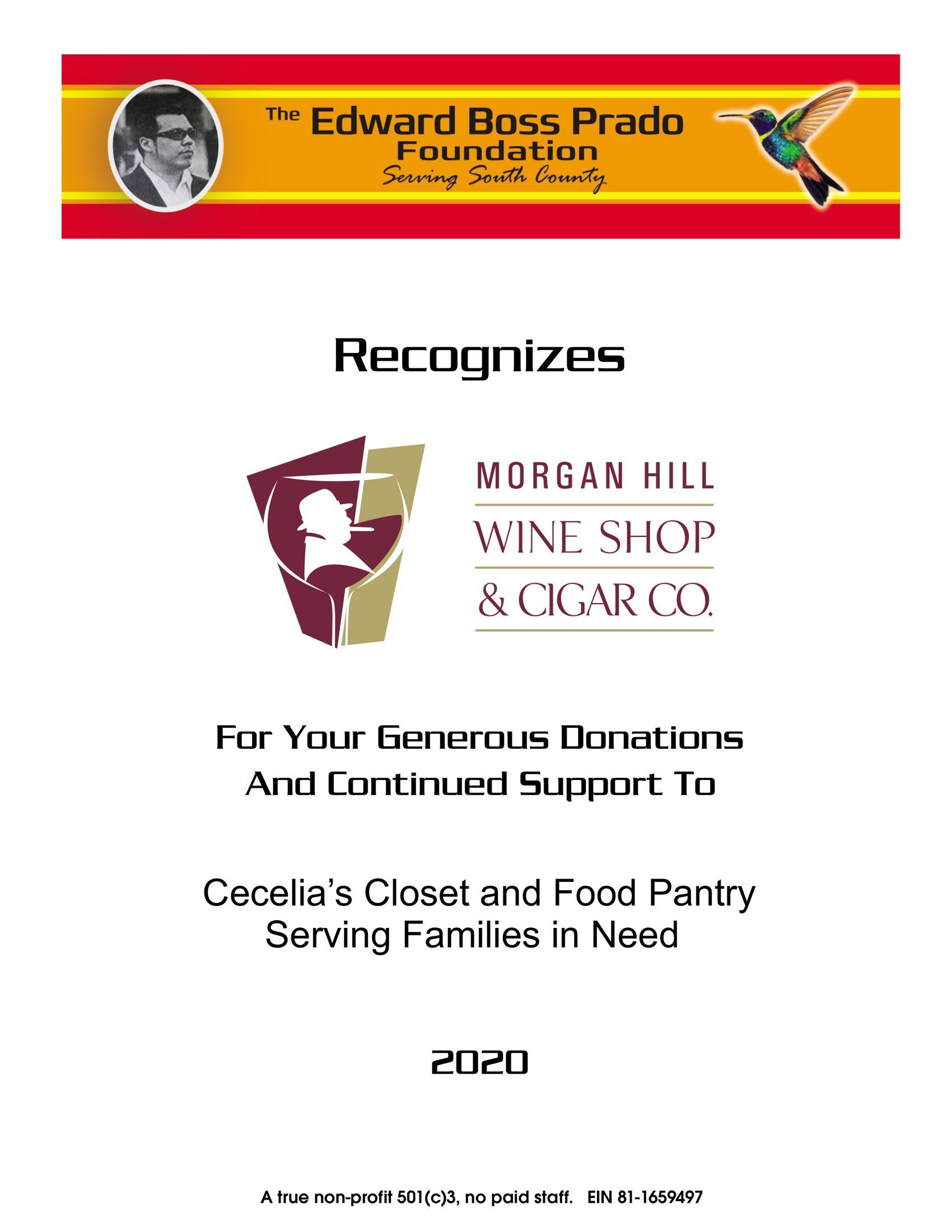 Morgan Hill Wine Shop & Cigar Co.