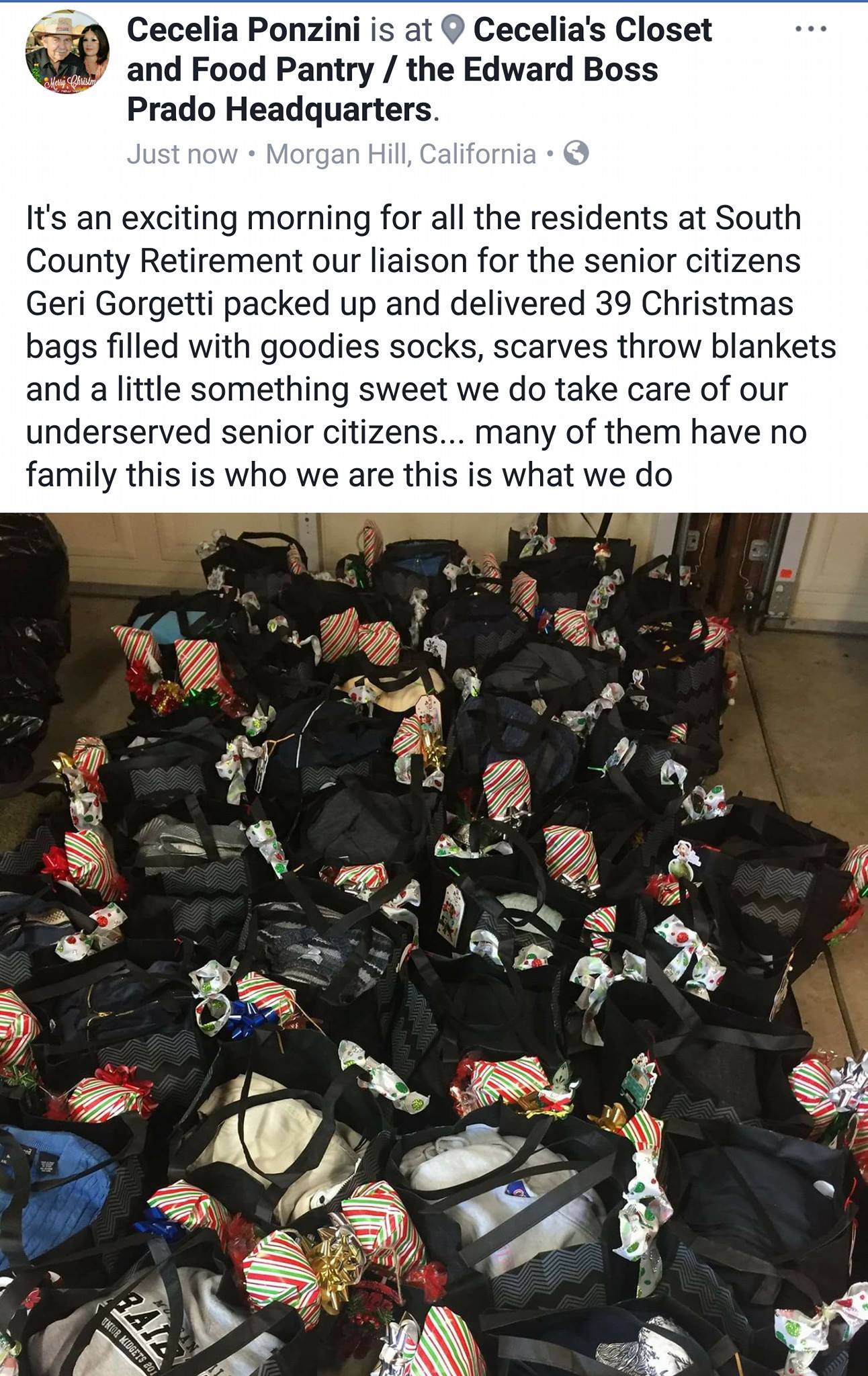 Senior Christmas package