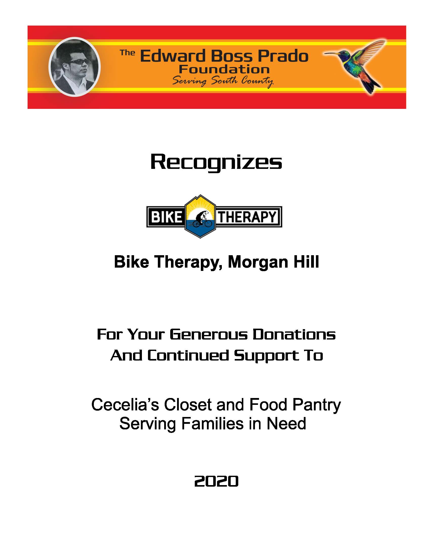 Bike Therapy recognition