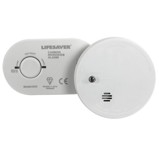 Carbon Monoxide Detector and Smoke Alarm