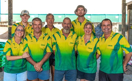 The Cairns Raw Materials team Group Photo