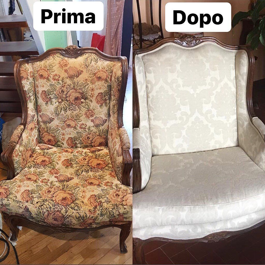 poltrona prima e dopo