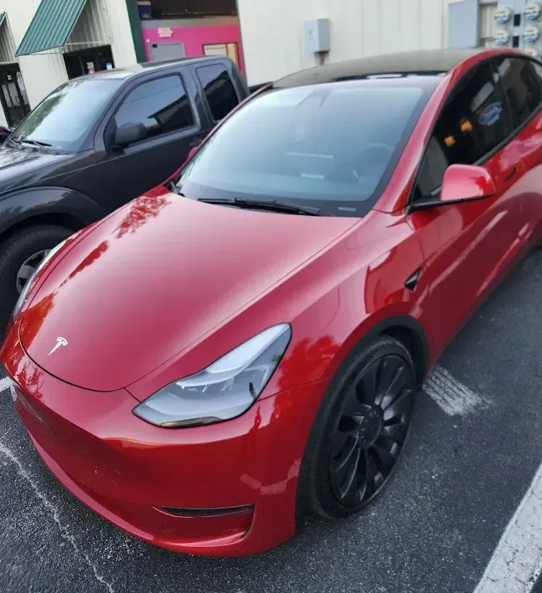 Tesla windshield repair in St. Augustine, FL Tesla windshield repair in St. Augustine, FL