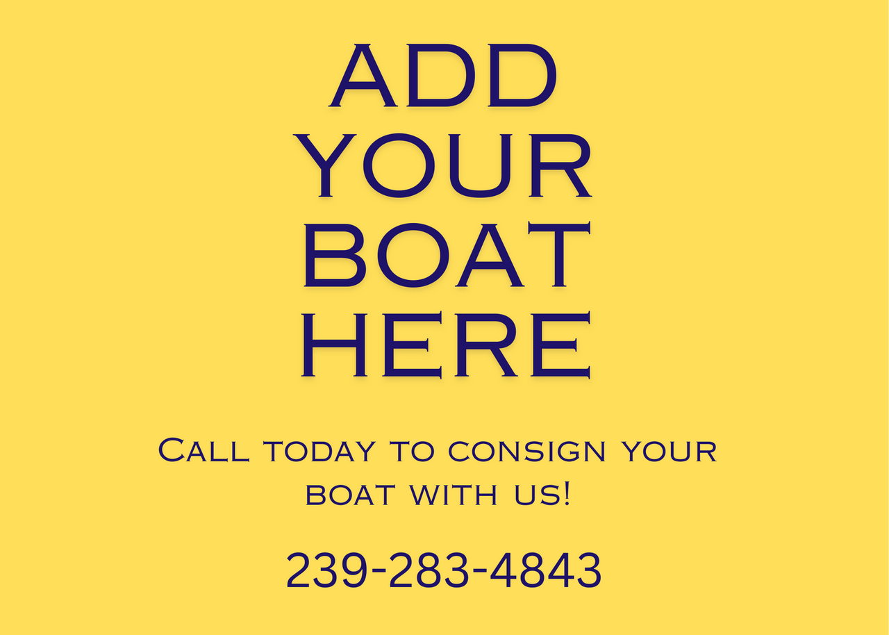 Sell Your Boat | Boat Consignment | Cape Coral 