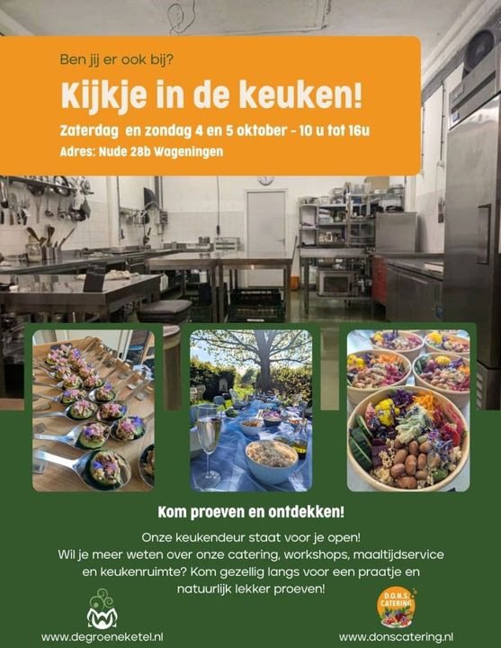 Plantaardige burger met eetbare bloemen en salade
