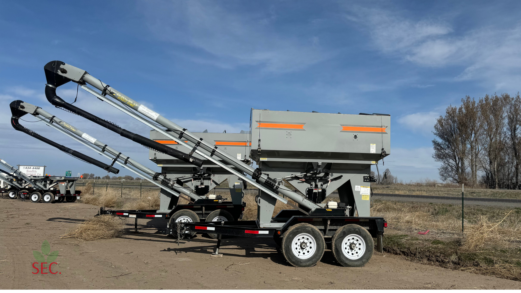 systems,blending & load out systems,portable conveyors, storage bins, tanks, trailers, seed fertilizer carts