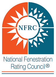 A logo for the national fenestration rating council