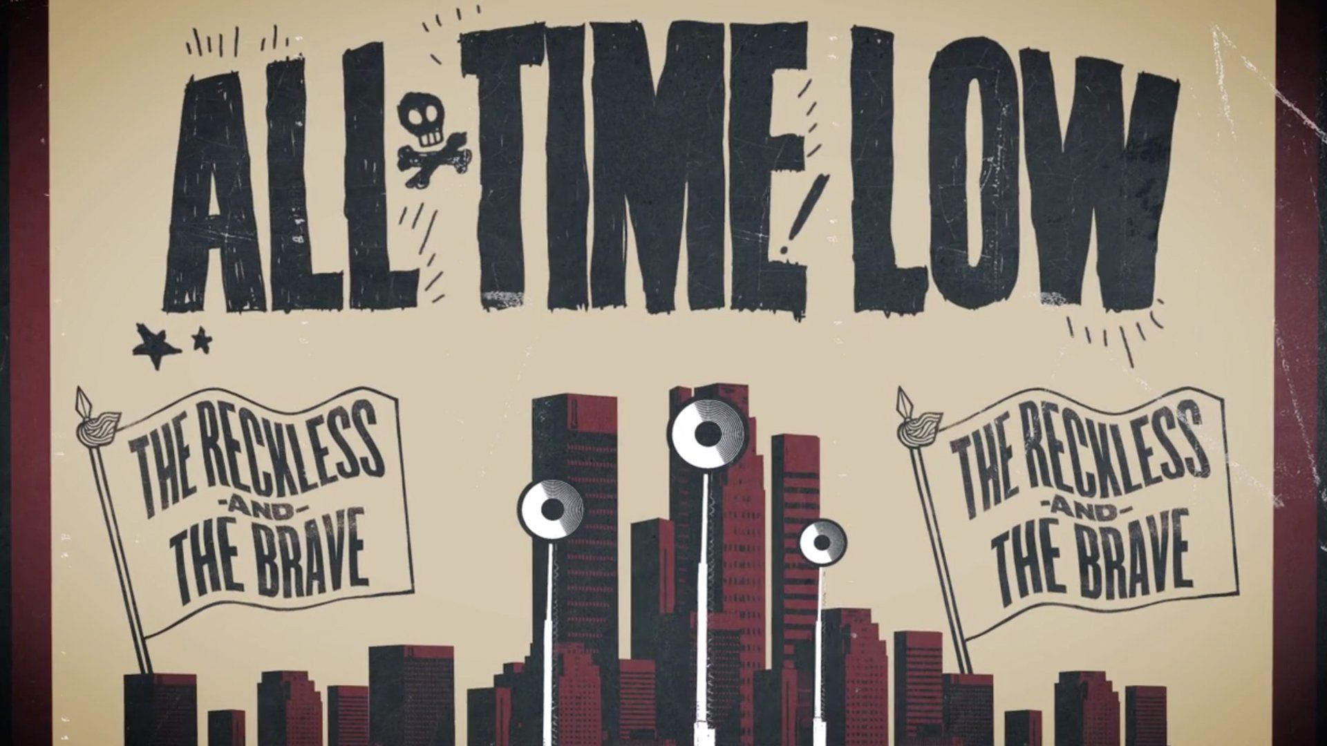 ALL TIME LOW  - “THE RECKLESS AND THE BRAVE” LYRIC VIDEO, Josh Knoff