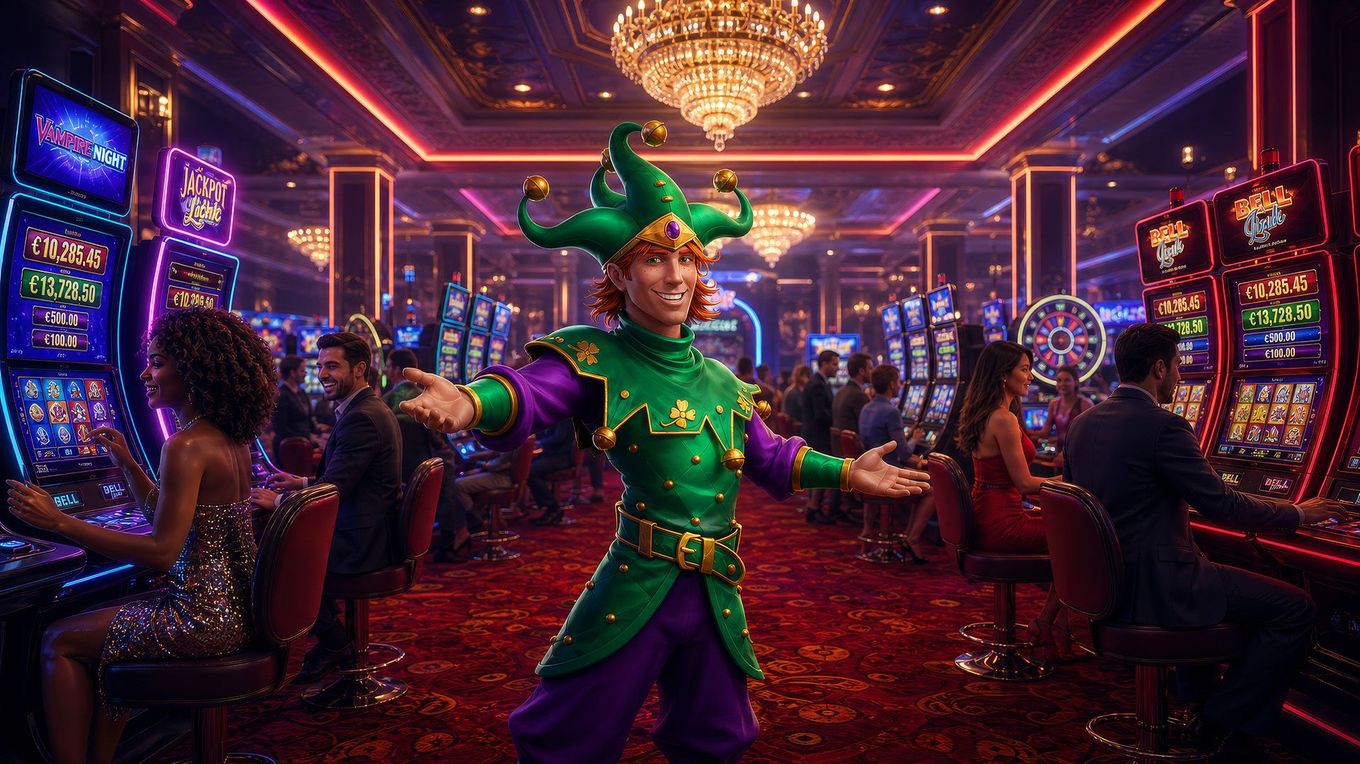 Welcoming casino reception