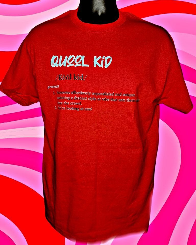 Definition Of A Quool Kid - Red T-shirt