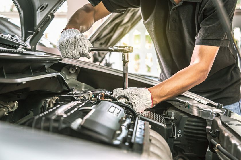 Mechanic Using Wrench | Fix It Auto Repair