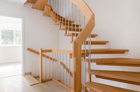Wooden staircases