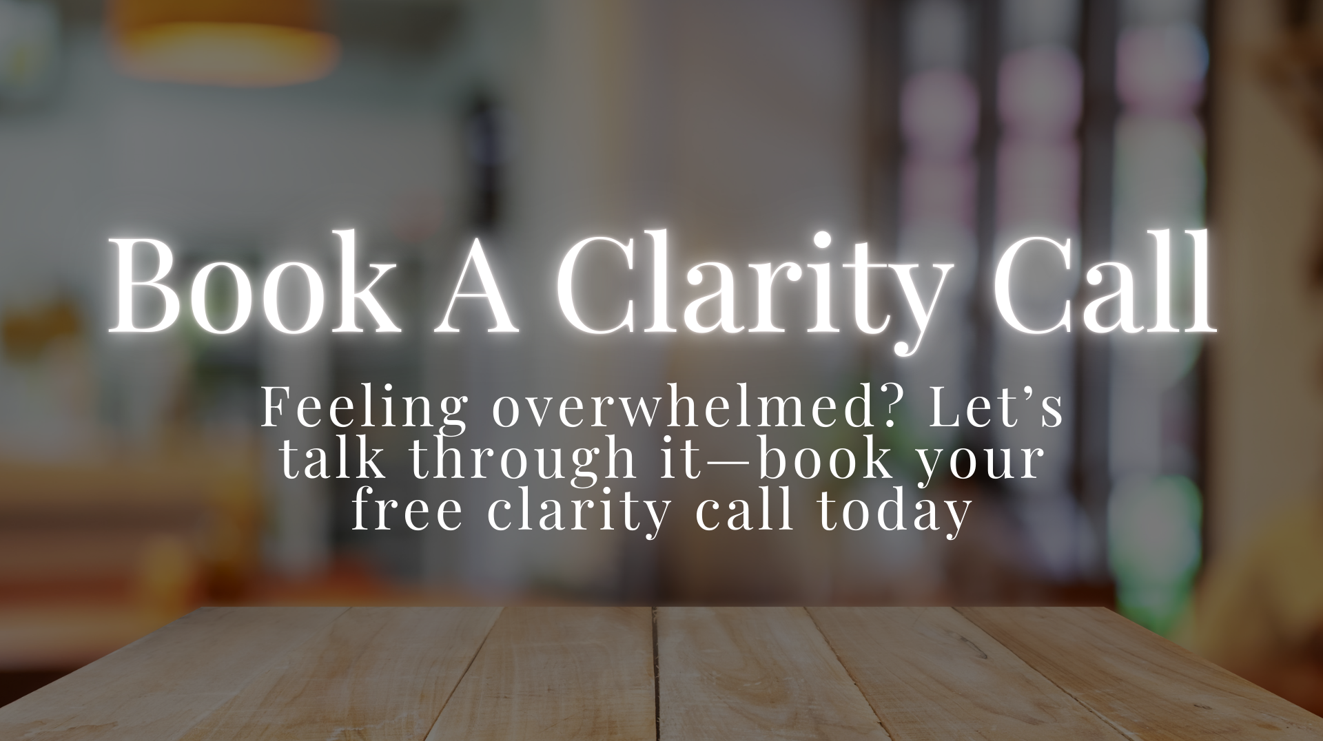 Jackie Overstreet Free 15-Minute Clarity Call