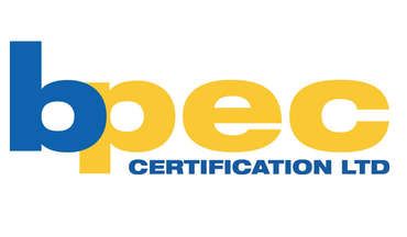 Logo for BPEC Certification Ltd. with blue 