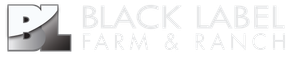 A black and white logo for black label commercial group