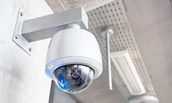 Security camera installation