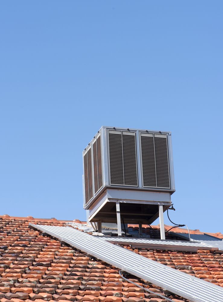 Rooftop Metal Panels — Priest Airconditioning in Tumut, NSW
