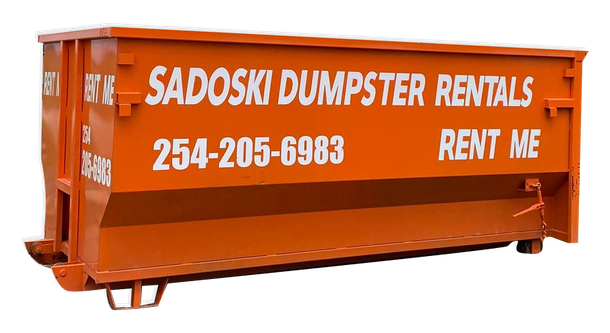 20 yard dumpster