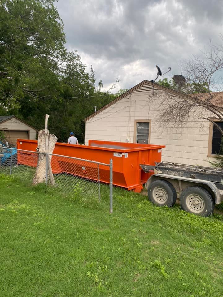 whitney tx dumpster
