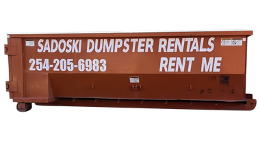 15 yard dumpster