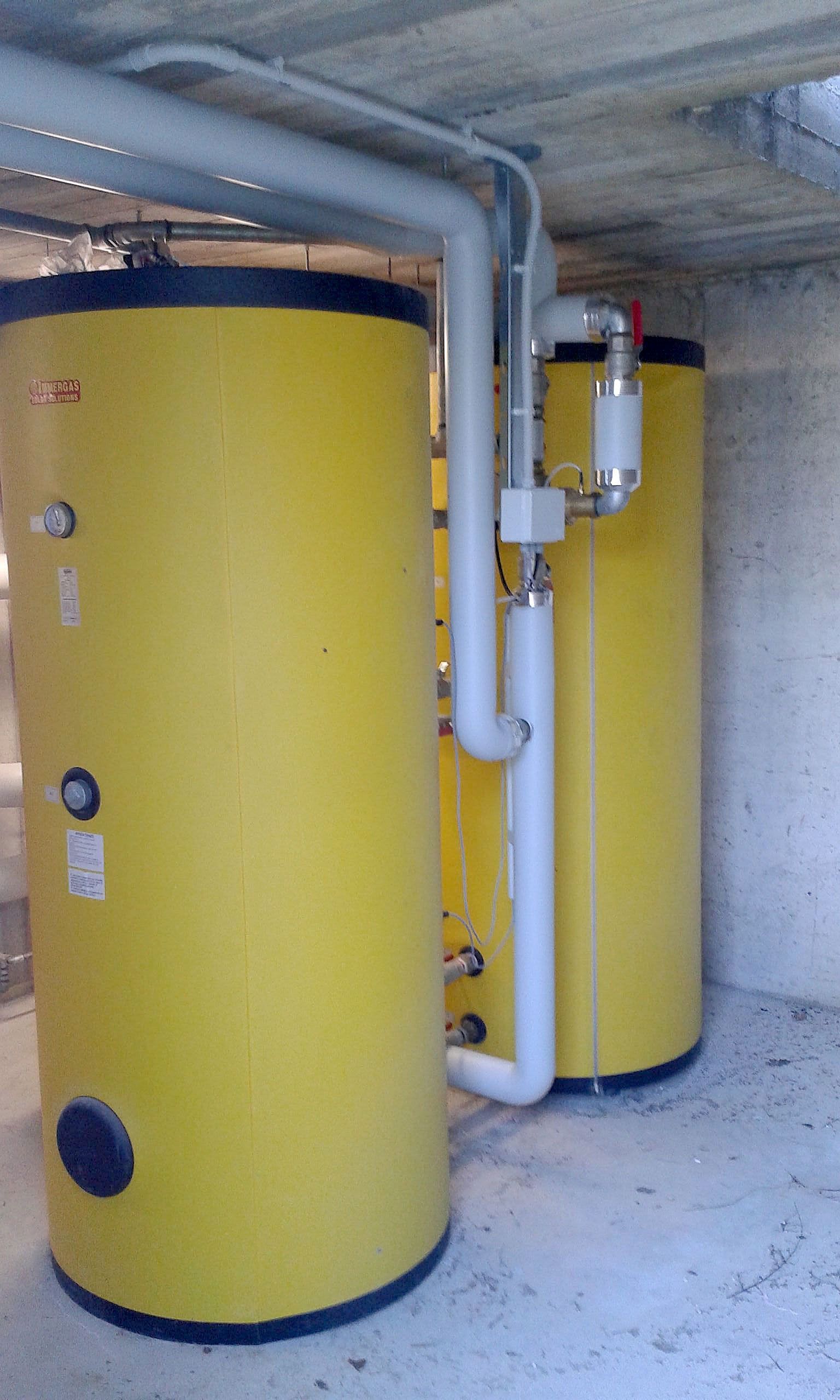 Installazione caldaie di grandi dimensioni