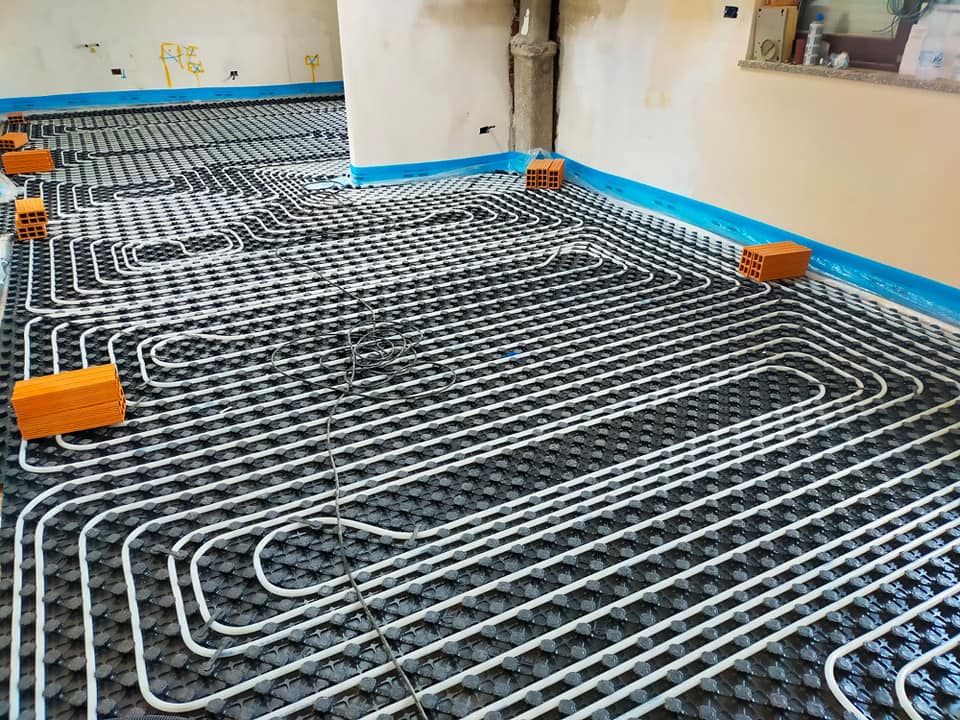 Impianti di riscaldamento a pavimento