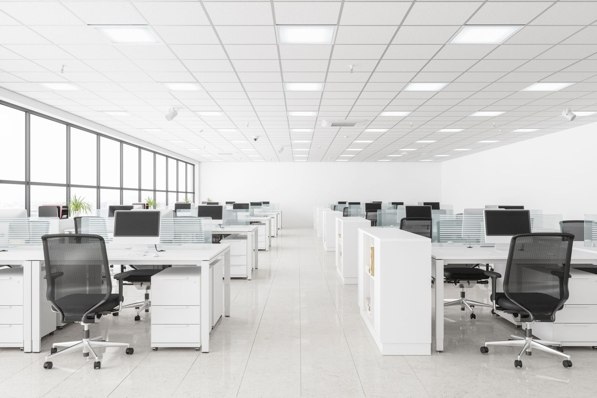Office Isle – Columbus, OH – Olympic Drywall