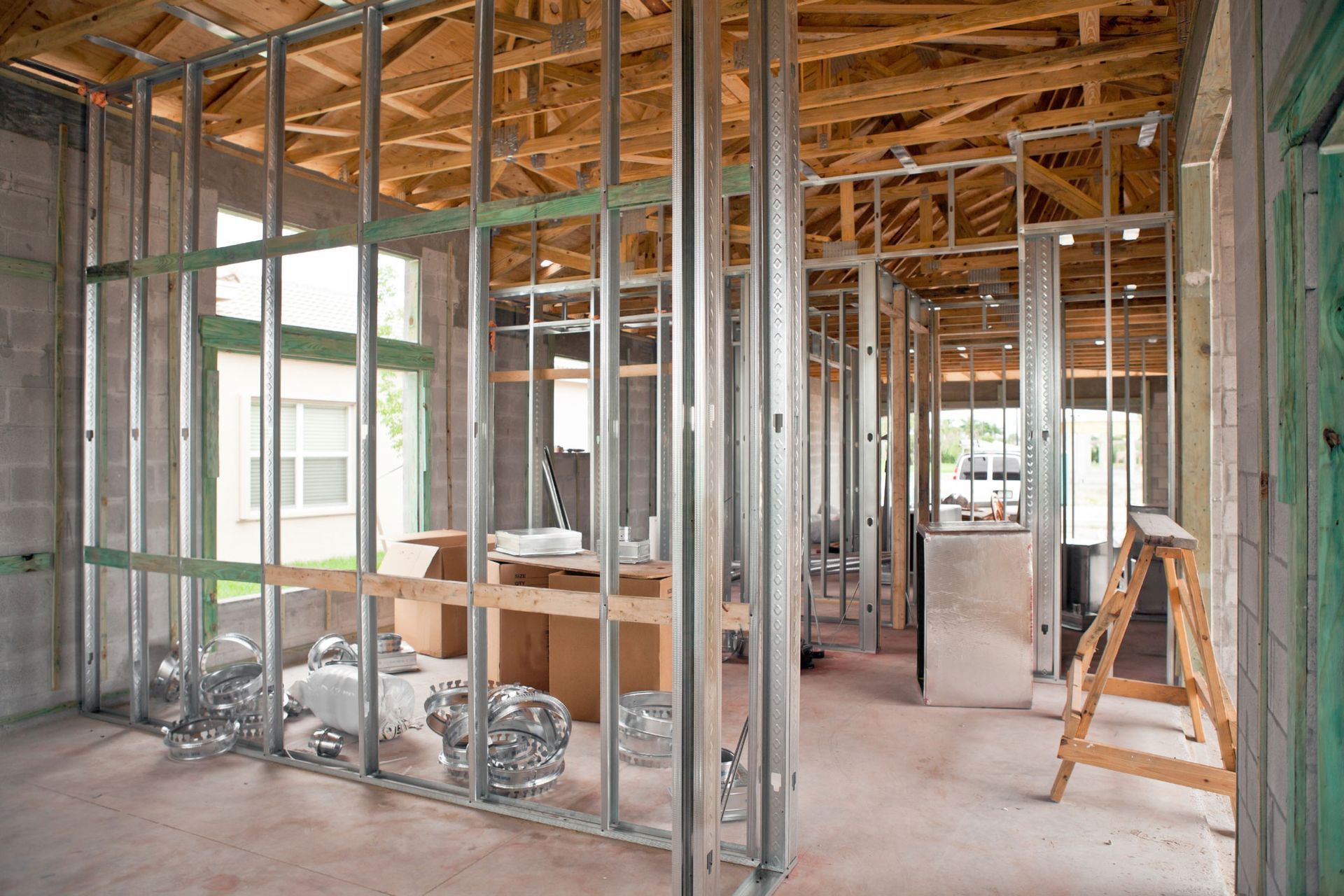 Metal Frame – Columbus, OH – Olympic Drywall