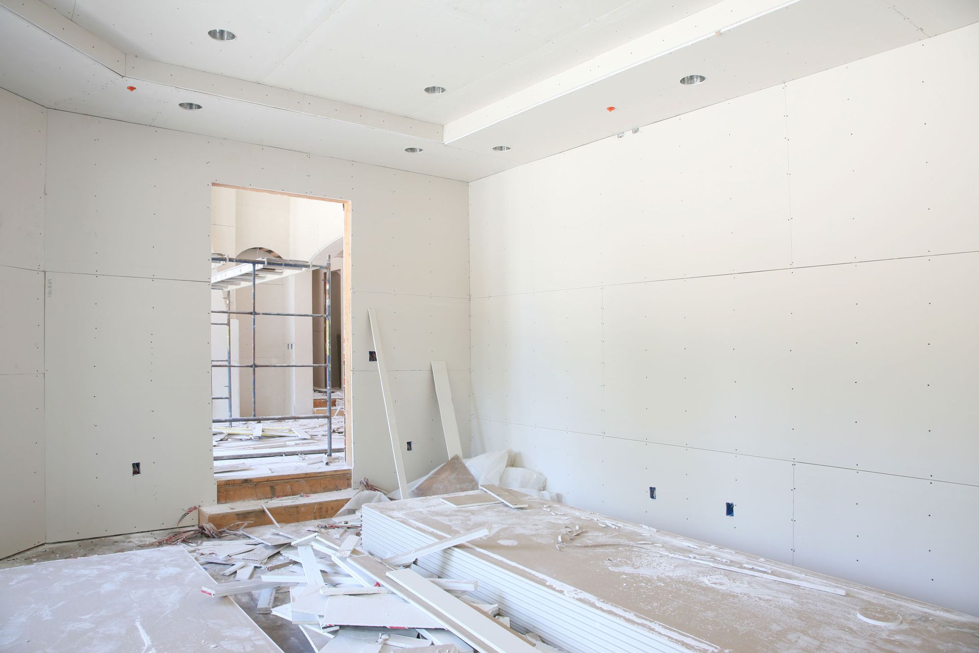 Drywall Over Plaster – Columbus, OH – Olympic Drywall