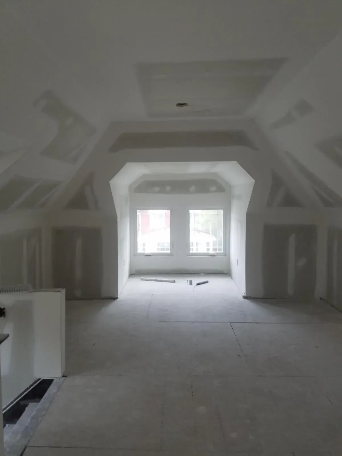 Drywall Installation Partialy Finished – Columbus, OH – Olympic Drywall