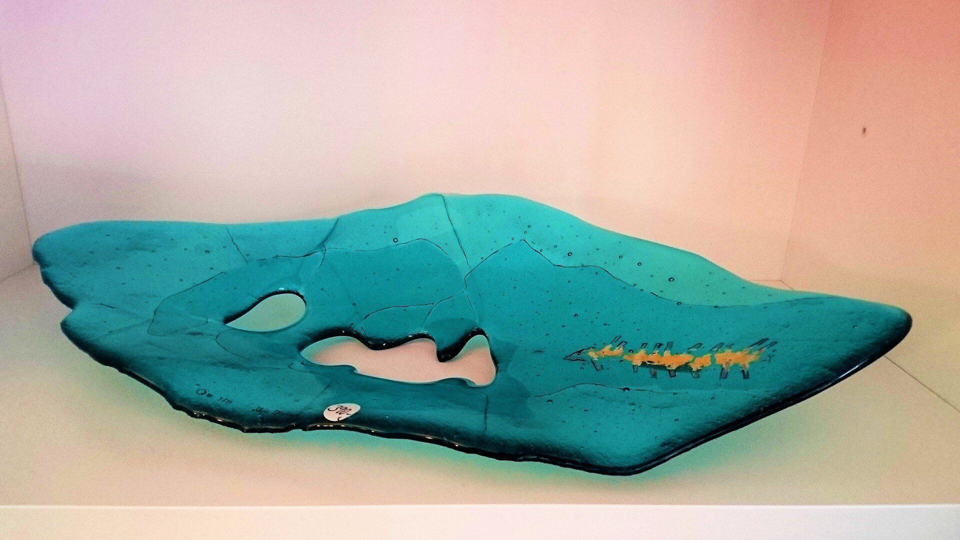 #glaskunst, #schalenobjekt, #osterland, #unikat, #ausstellungsobjekt, #sonderpreis 399,- €, #www.steinhauer.top,