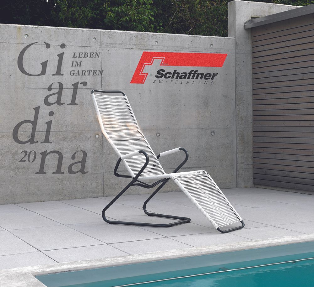 elegante Schwenkliege
mit Kufengestell,
feuerverzinkt, oder
Polyester-Beschichtung
2-teilig,
für weiche Böden.
Spagetti-Bespannung:
dauerhaft stabil,
UV-beständig,
große Farbauswahl,
#steinhauer.top