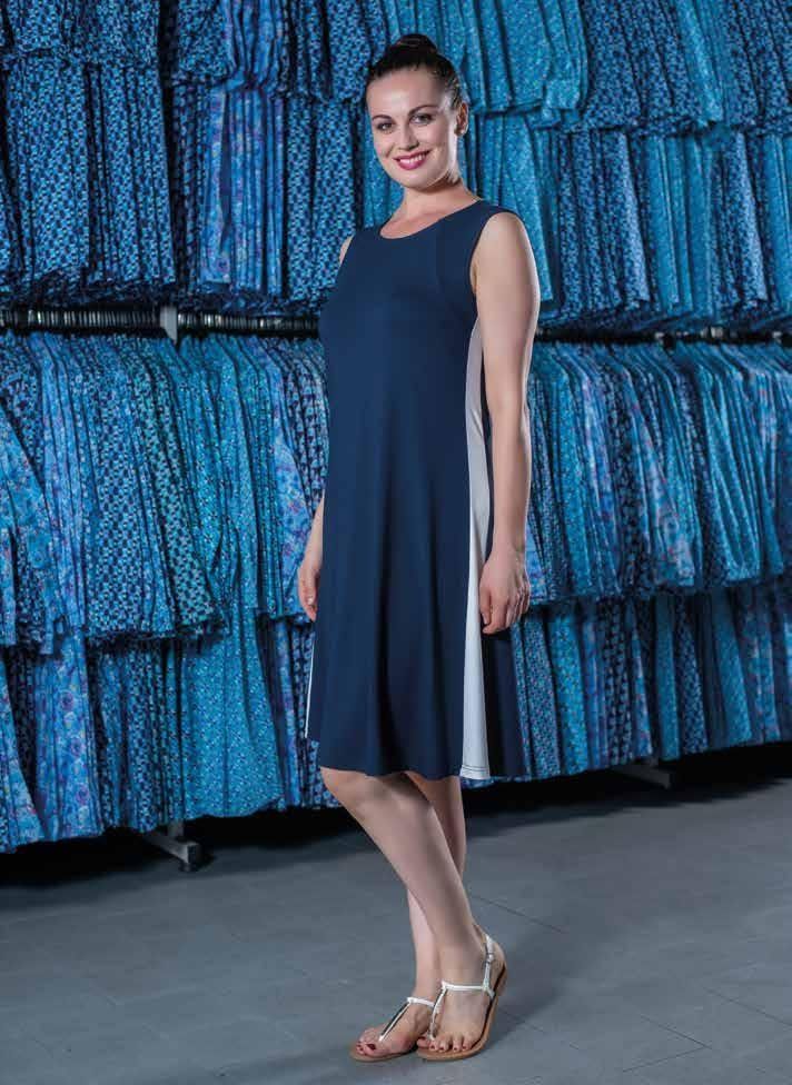 abito blu Patty Fashion