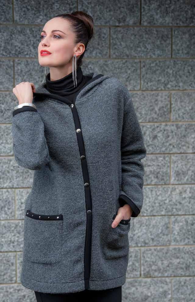 giacca grigia Madame Claire