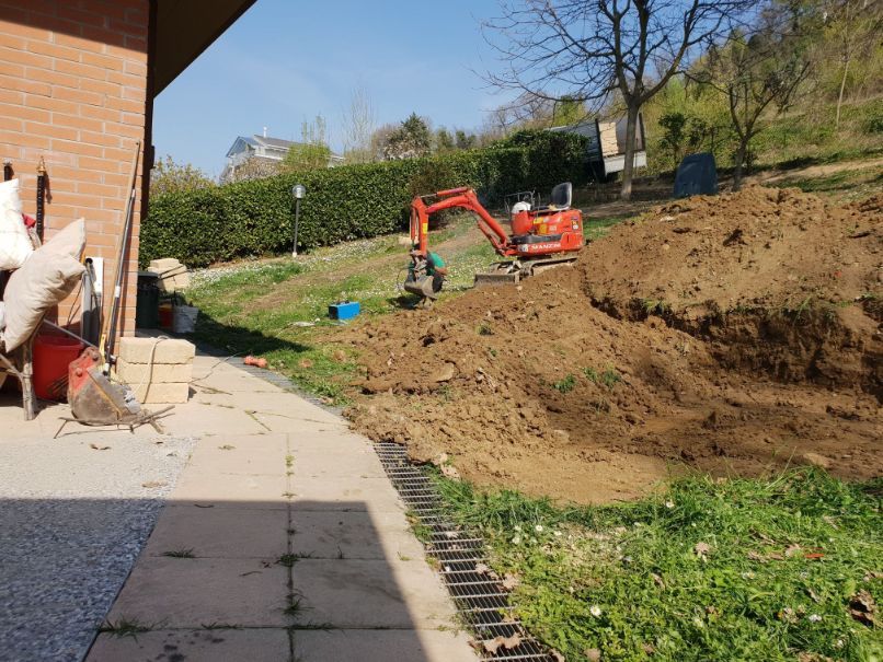 realizzazione terrazzamenti