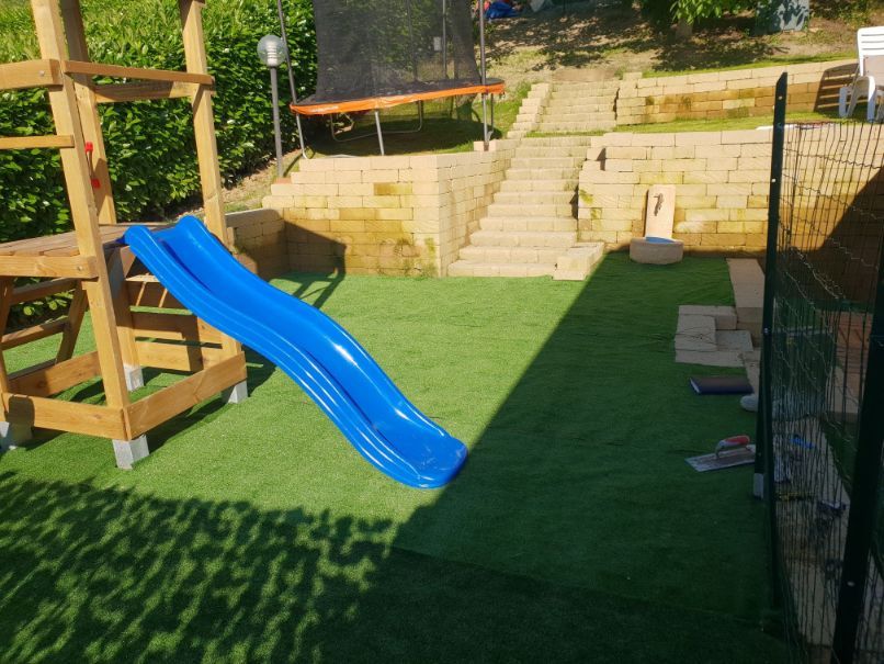 pareggiatura terreni per terrazzamenti