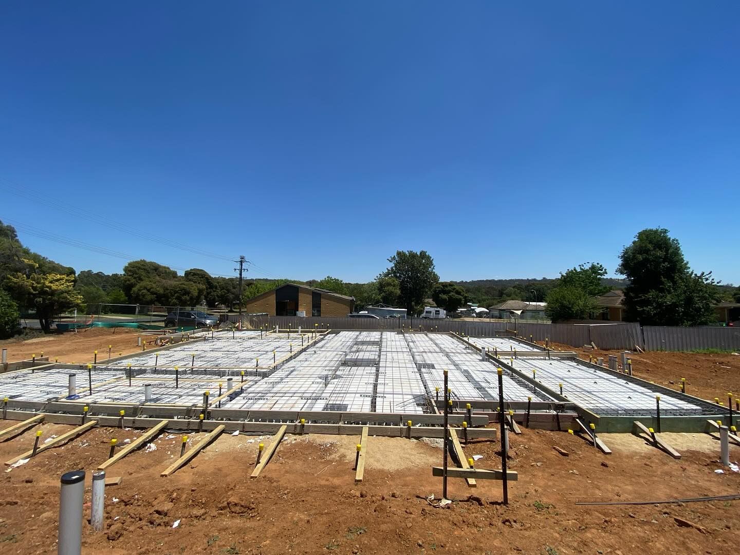 A Foundation Slab Prepared for a House — Complete Concreting Riverina In Ashmont, NSW