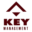A key management logo with a triangle in the middle