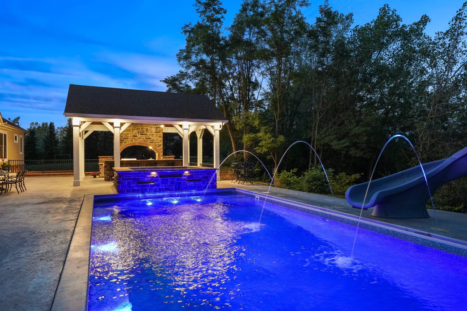 new pool construction Plain City Ohio