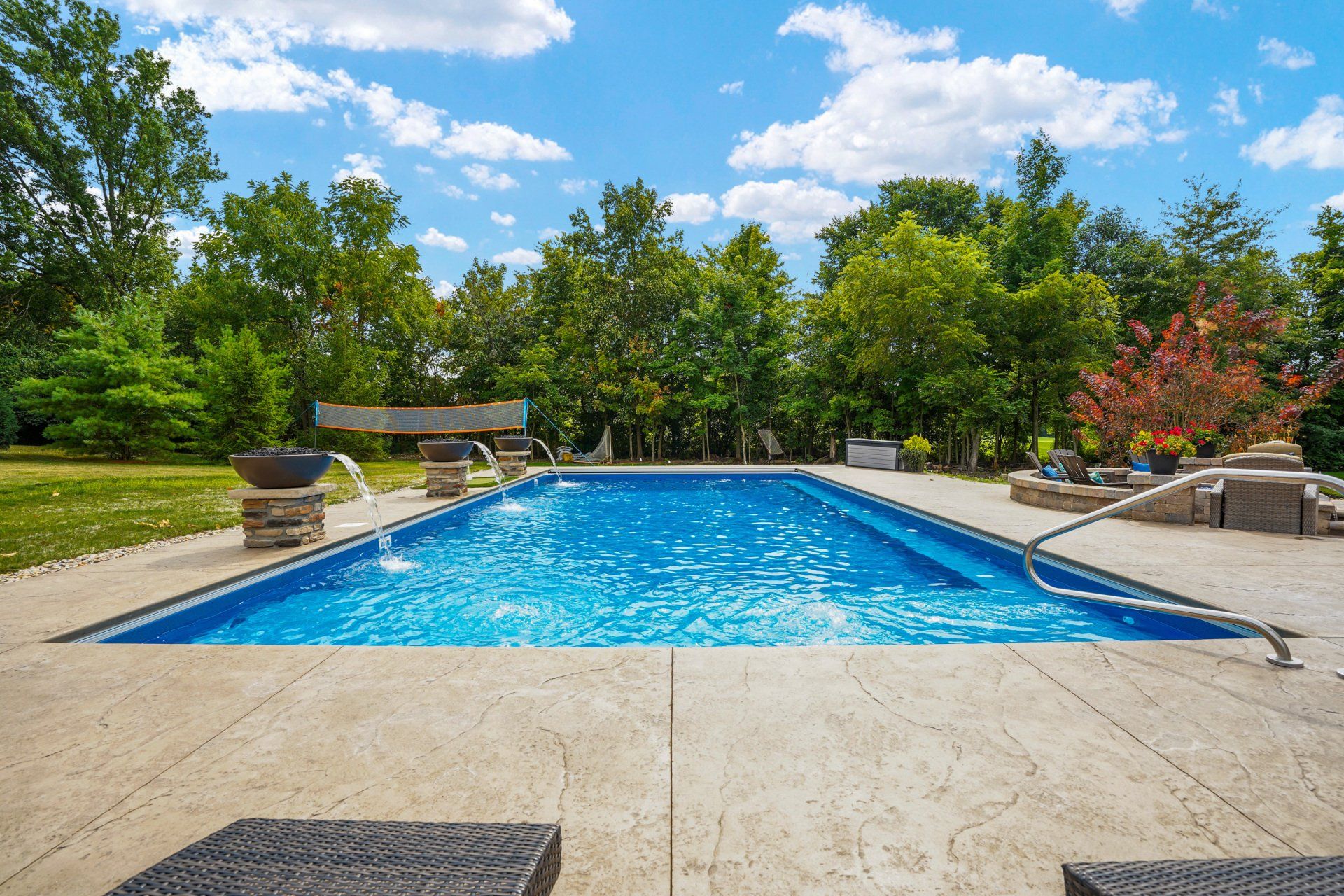 new pool construction Powell Ohio