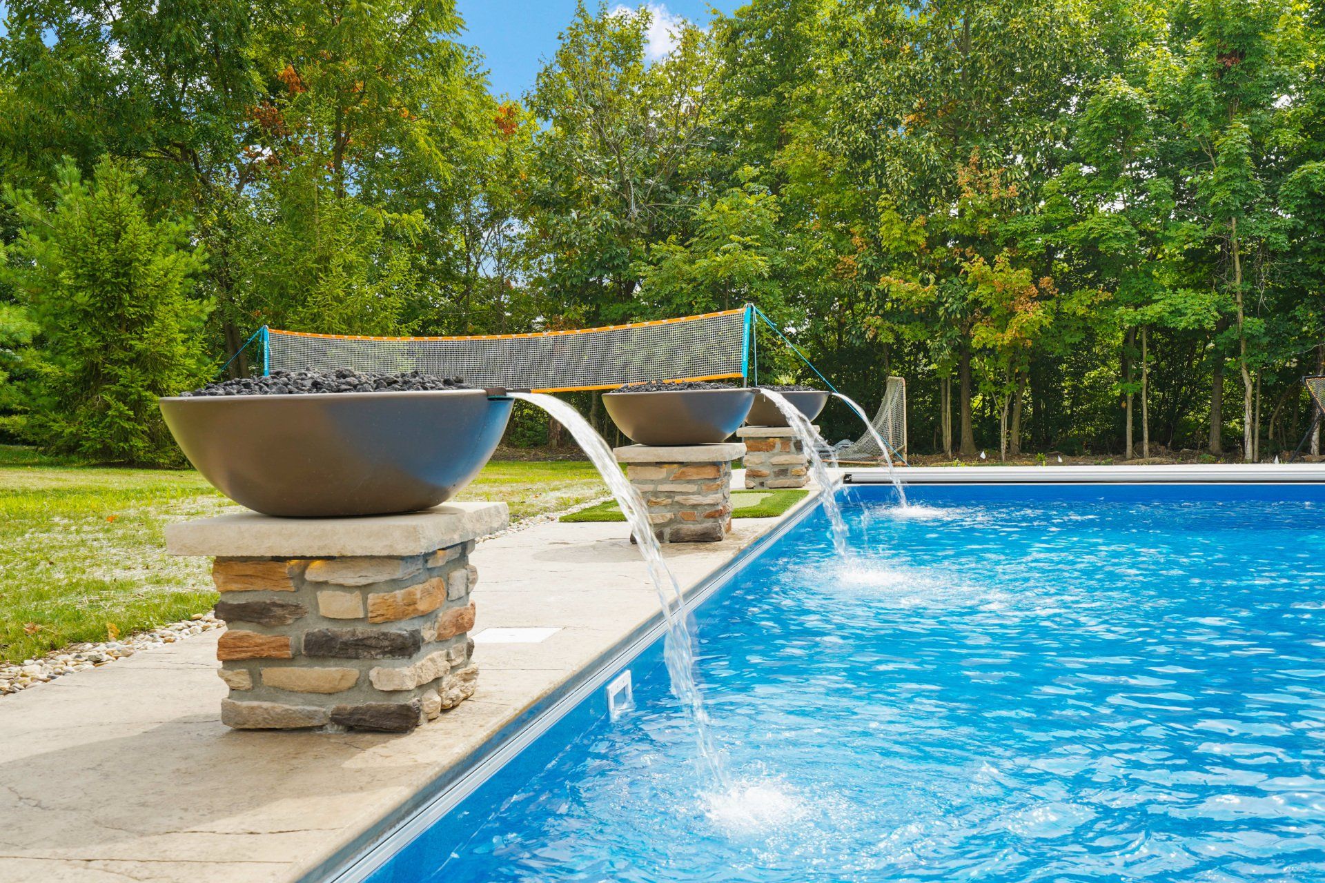 new pool construction Powell Ohio