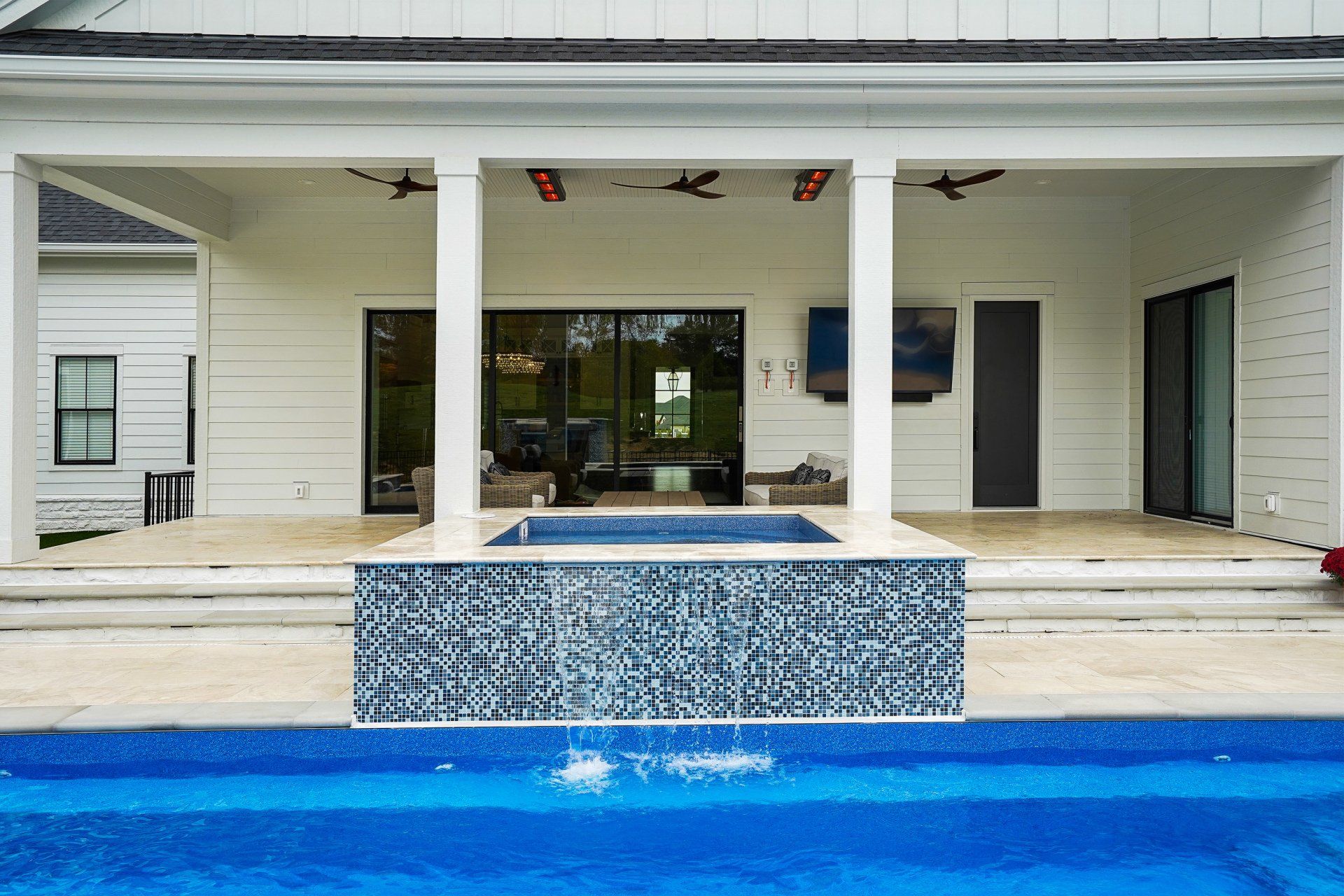 new pool construction Powell Ohio