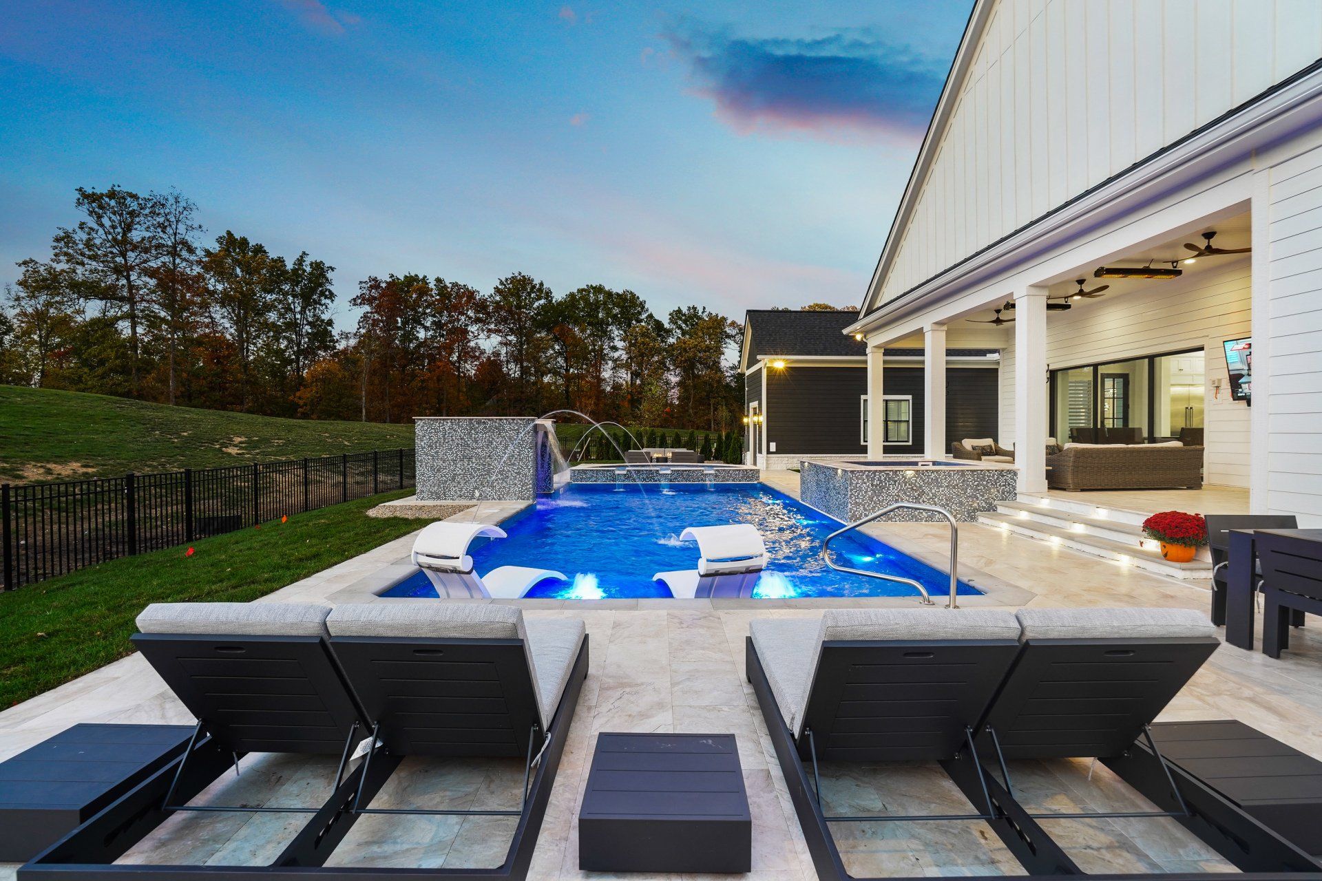 new pool construction Powell Ohio