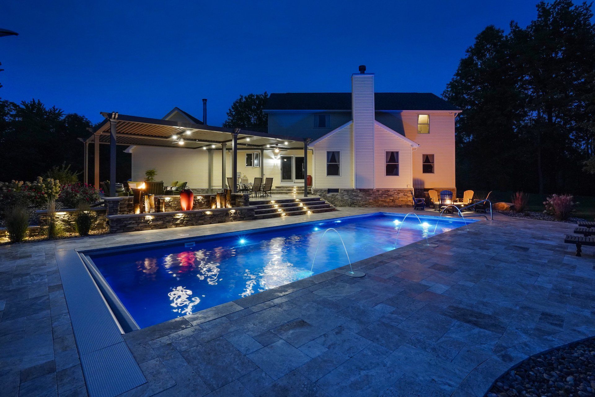 new pool construction Marysville Ohio